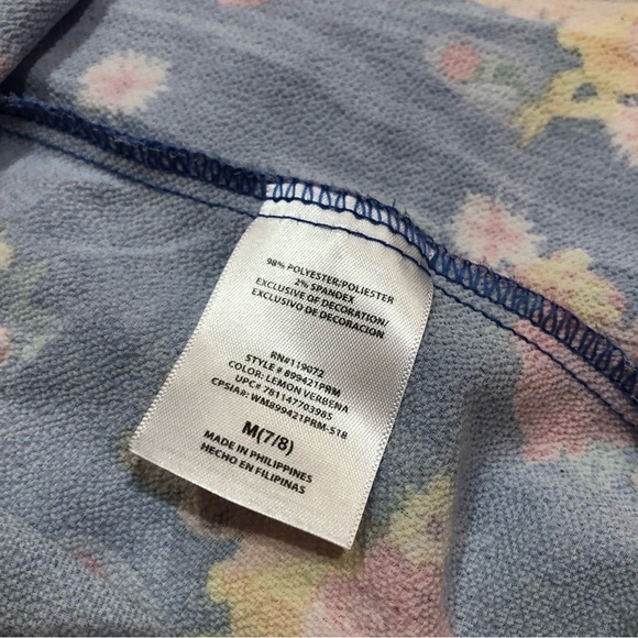 Disney Princess Belle Blue Dress Girls size Med 7/8 - Picture 7 of 9